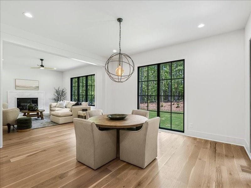 Furnished interior view inside a new home in , Alpharetta (Image 54).