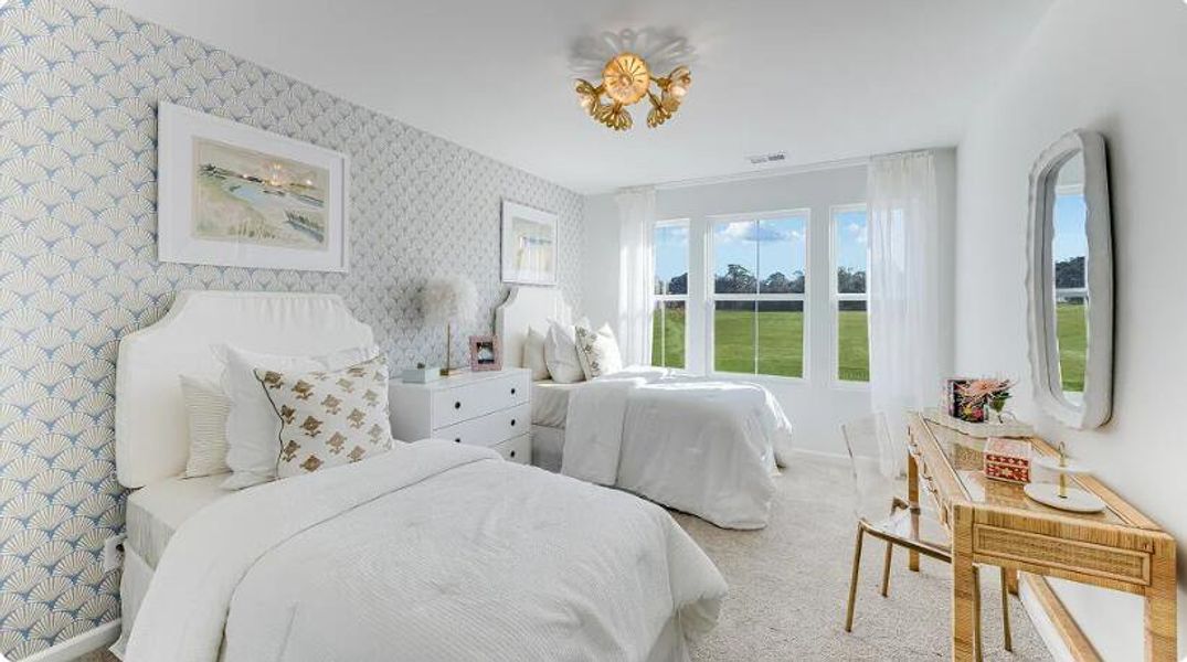 Furnished interior view inside a new home in Limehouse Farms, Summerville (Image 7).