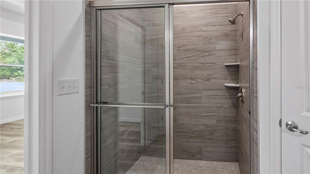 RENDERING - PRIMARY WALK IN SHOWER