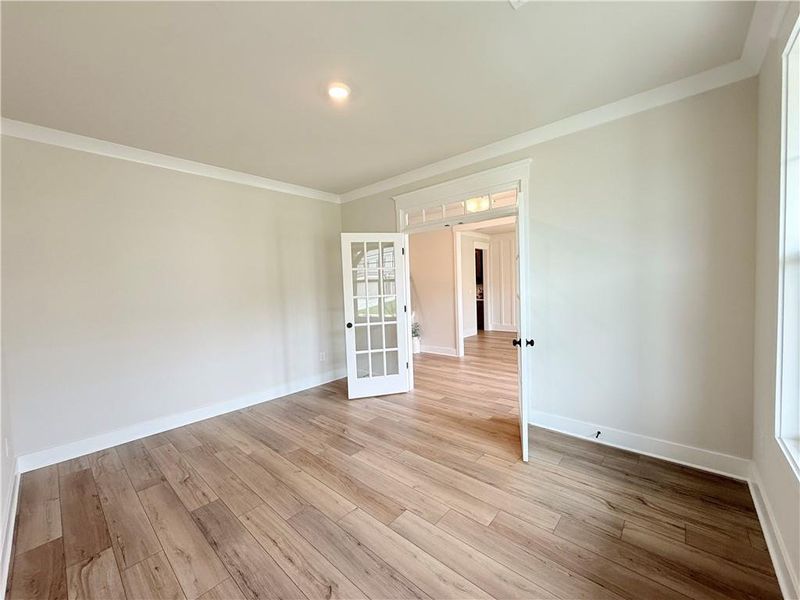 Spacious, unfurnished interior of a new home in Ponderosa Farms Reserve, Gainesville (Image 25). Spacious, unfurnished interior of a new home in Ponderosa Farms Reserve, Gainesville (Image 25).