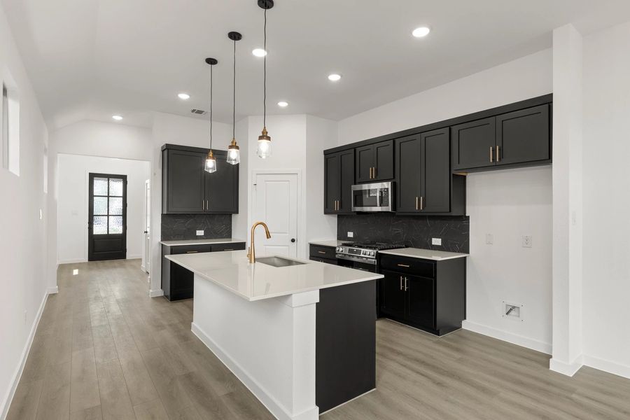 Kitchen Representative Photo featuring the Noir Collection