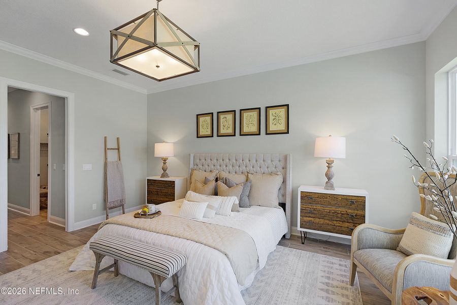 Furnished interior view inside a new home in , Fruit Cove (Image 11).