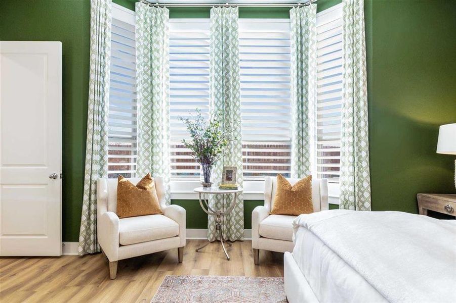 Primary Bedroom &  Bay Window  Representative Photo