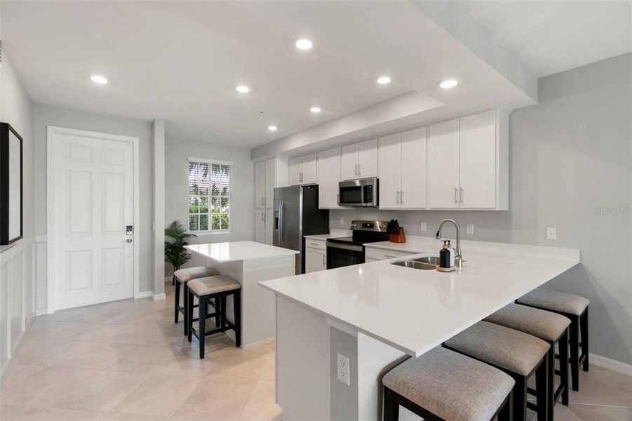 Furnished interior view inside a new home in , Punta Gorda (Image 20).