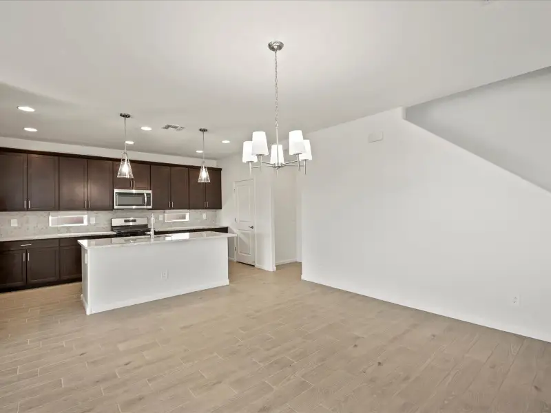 Furnished interior view inside a new home in Mandarina - Premier Series, Marana (Image 5).