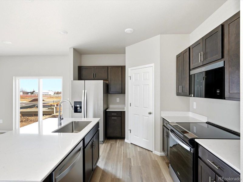 Furnished interior view inside a new home in York Station, Brighton (Image 12).