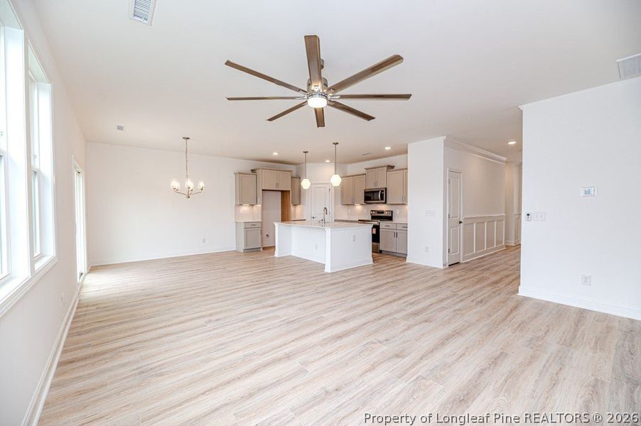 Spacious, unfurnished interior of a new home in The Cottages at 78 North, Sanford (Image 13). Spacious, unfurnished interior of a new home in The Cottages at 78 North, Sanford (Image 13).