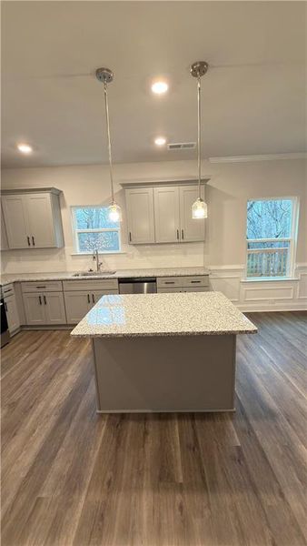 Furnished interior view inside a new home in Habersham Meadows, Demorest (Image 9).