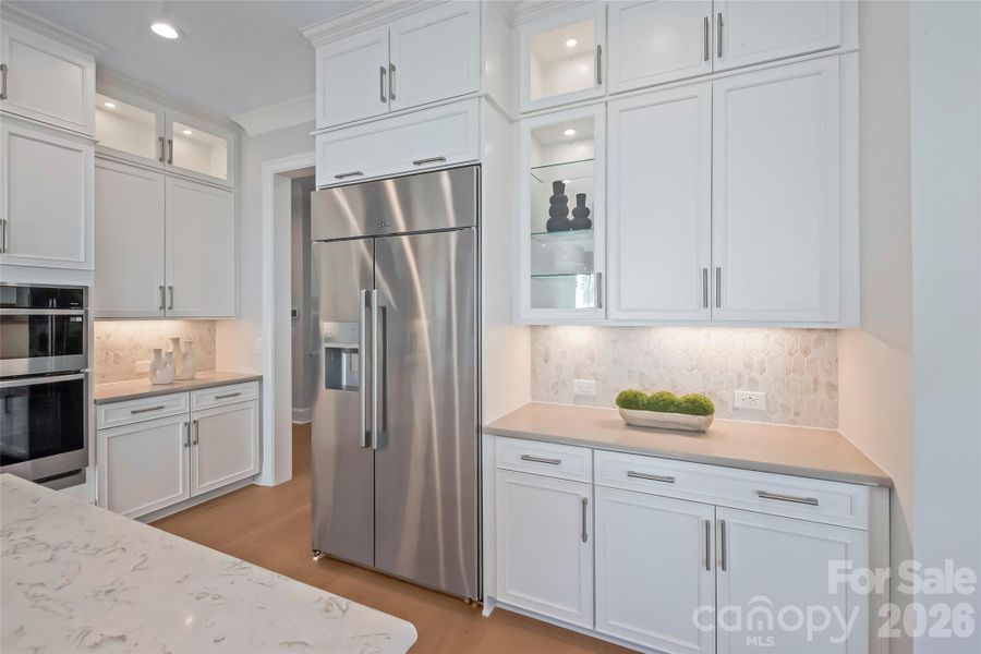 Furnished interior view inside a new home in Heritage at Marvin, Marvin (Image 30).