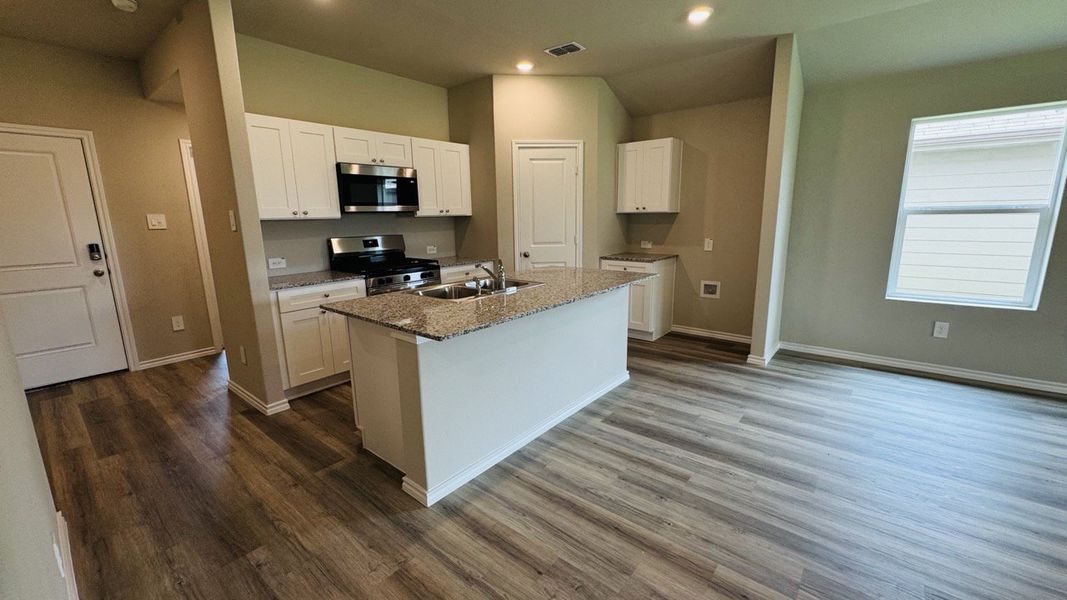 Furnished interior view inside a new home in Lonestar at Liberty Trails, Fort Worth (Image 5).