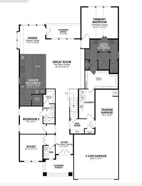 2D floor plan layout of this home in Ellwood, Iowa Colony, TX (Image 2). 2D floor plan layout of this home in Ellwood, Iowa Colony, TX (Image 2).