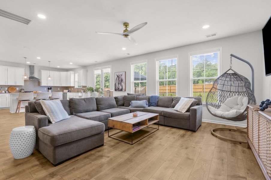 Furnished interior view inside a new home in High Point at Foxbank, Moncks Corner (Image 13).