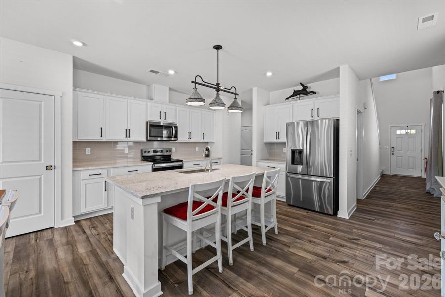 Furnished interior view inside a new home in , York (Image 7).