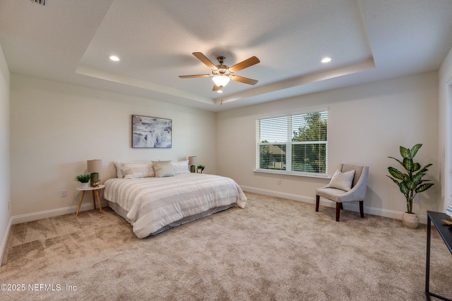 Furnished interior view inside a new home in , Jacksonville (Image 15).