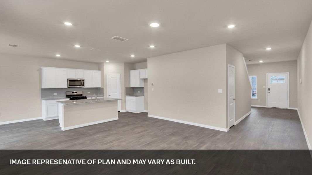 Spacious, unfurnished interior of a new home in Prairie Lakes, Buda (Image 17).