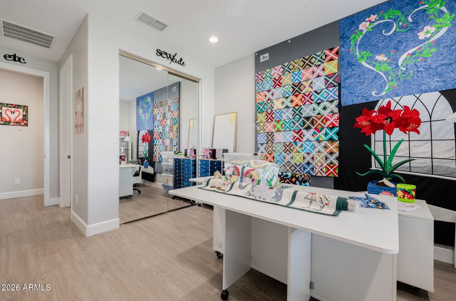 Easily converted to guest bedroom