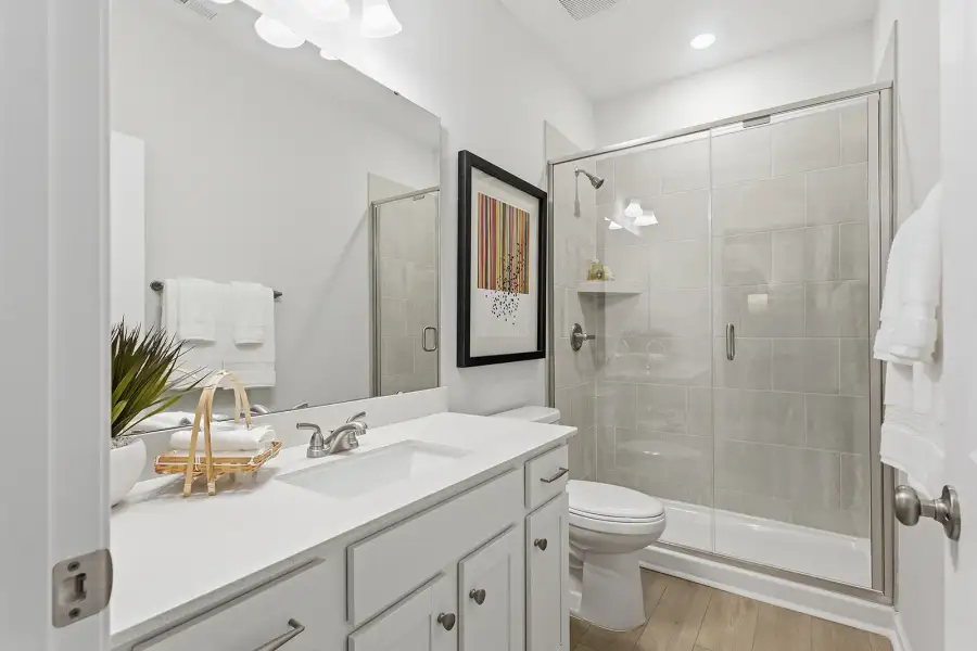 Representative furnished interior of a home built from the Gwinnett II - Genesis Value Collection by Mungo Homes in Fairfield Place East and West, Chesnee (Image 12).