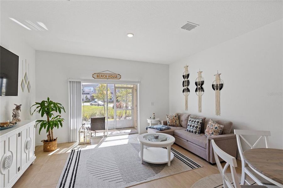 Furnished interior view inside a new home in , Palmetto (Image 12).