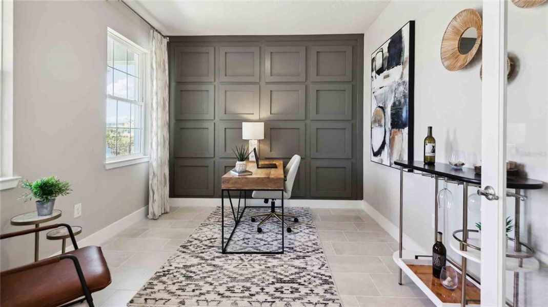 Furnished interior view inside a new home in Waterford, Brooksville (Image 33).