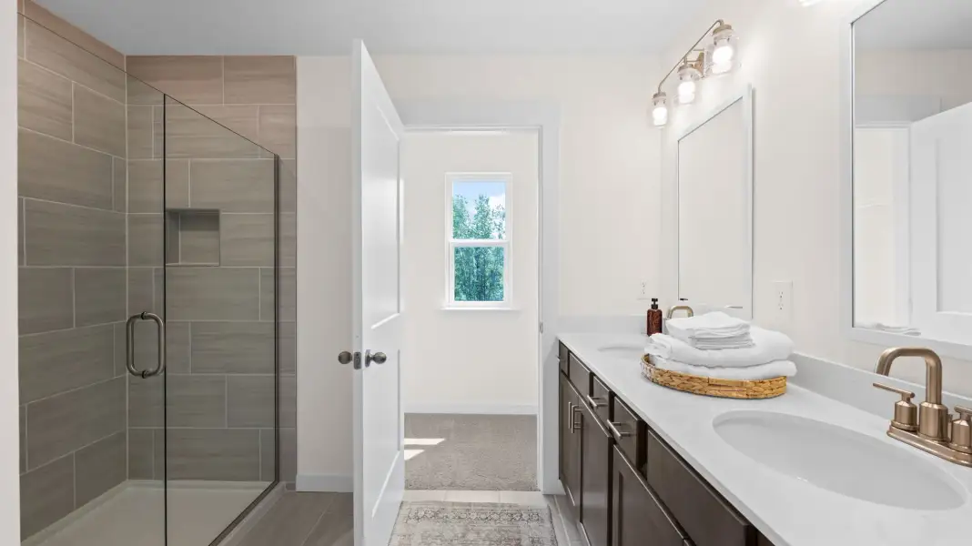 Furnished interior view inside a new home in Hawks Landing, Apison (Image 26).