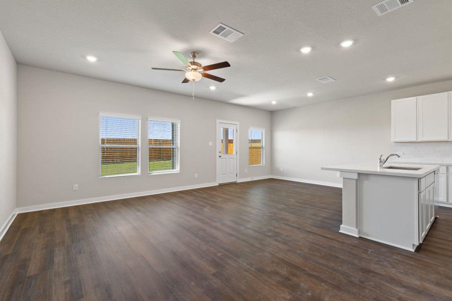 Open concept floorplan Open concept floorplan