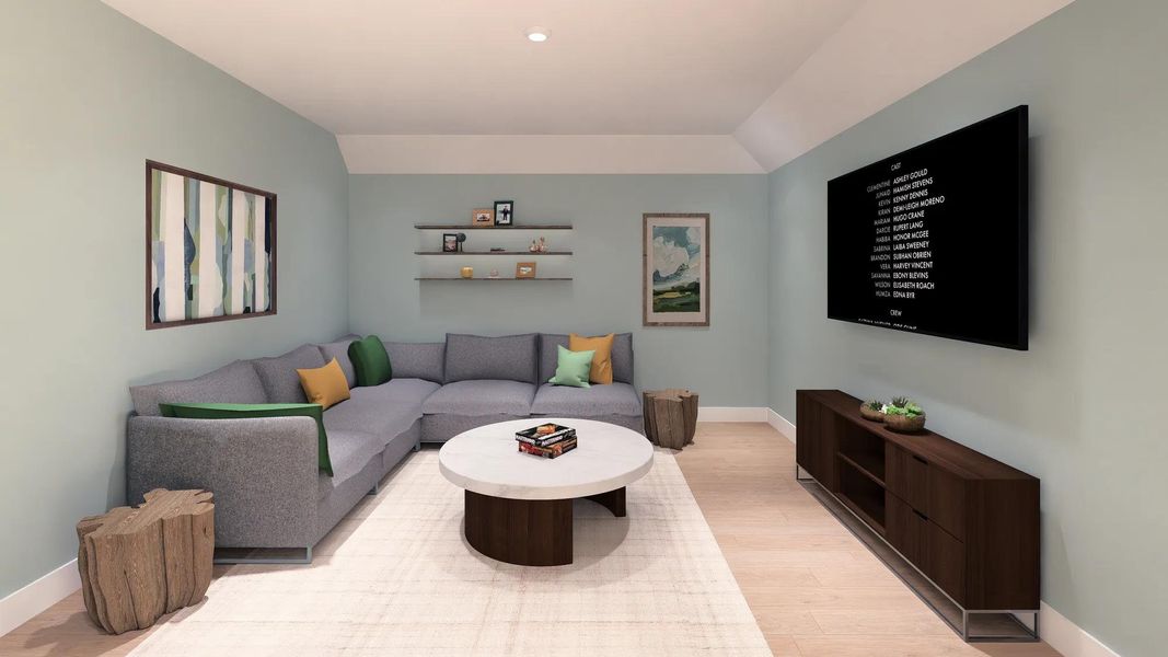 The Rainier Media Room The Rainier Media Room