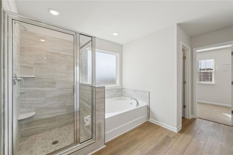 Furnished interior view inside a new home in Harmony Manor, Fairburn (Image 18).