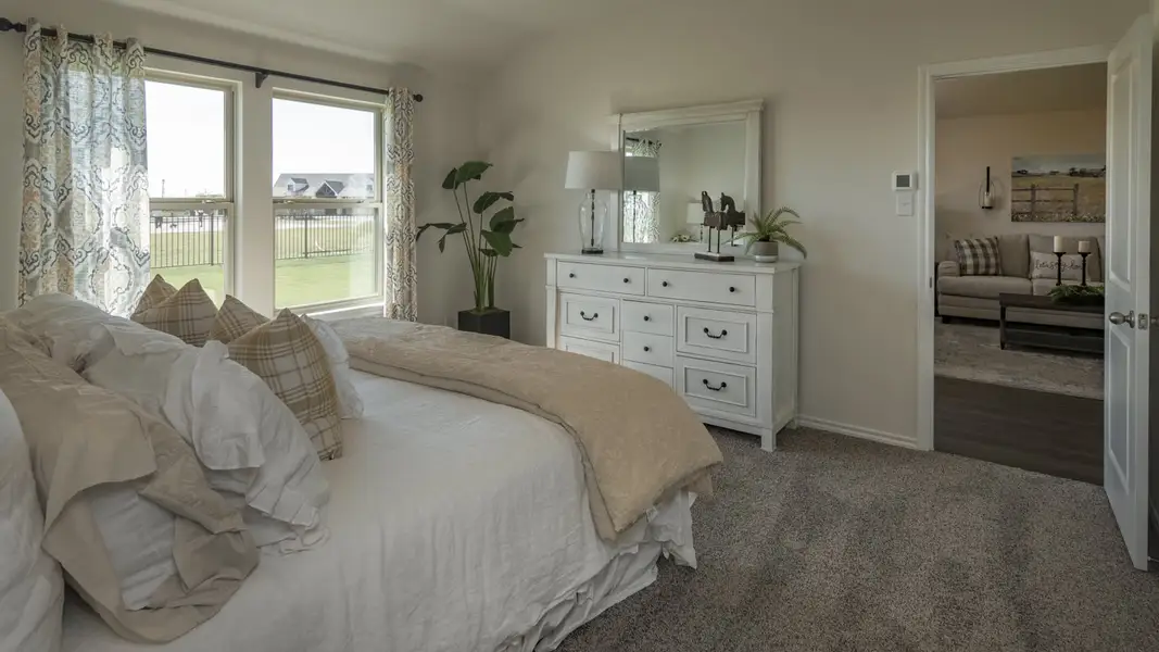 Furnished interior view inside a new home in The Reserve at Timber Creek, Lindale (Image 5). Furnished interior view inside a new home in The Reserve at Timber Creek, Lindale (Image 5).