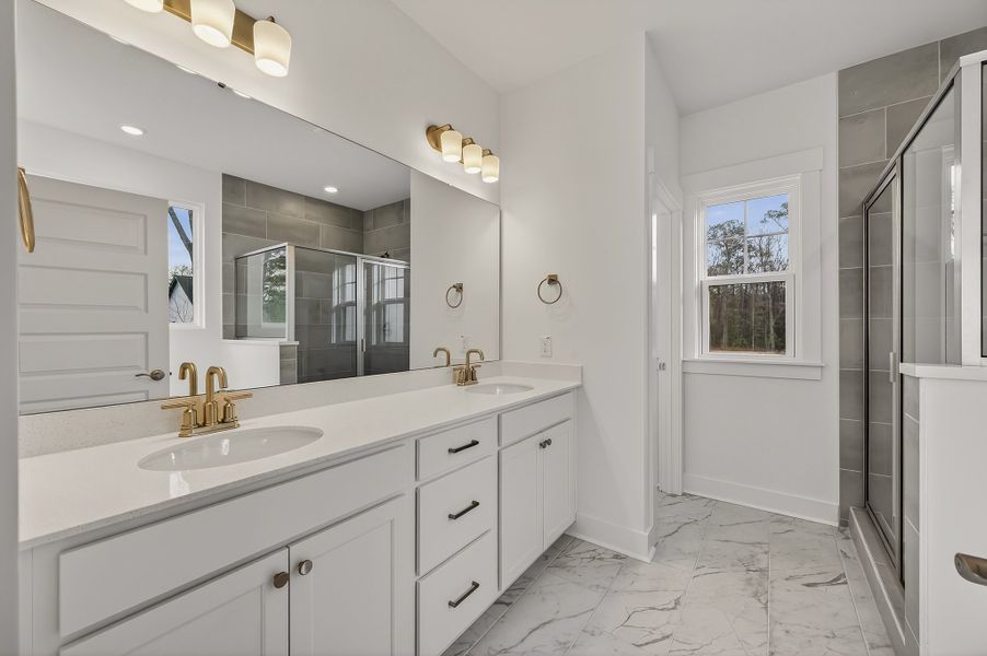 Representative furnished interior of a home built from the Ellis by Hunter Quinn Homes in Creek Pointe, Moncks Corner (Image 13).