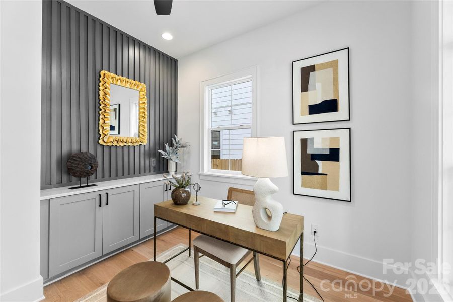 Furnished interior view inside a new home in , Charlotte (Image 12).