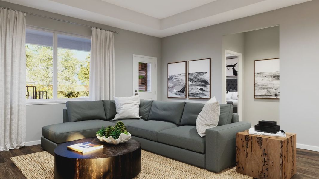 Images are a model representation and may depict options and upgrades not featured on the home available for purchase.