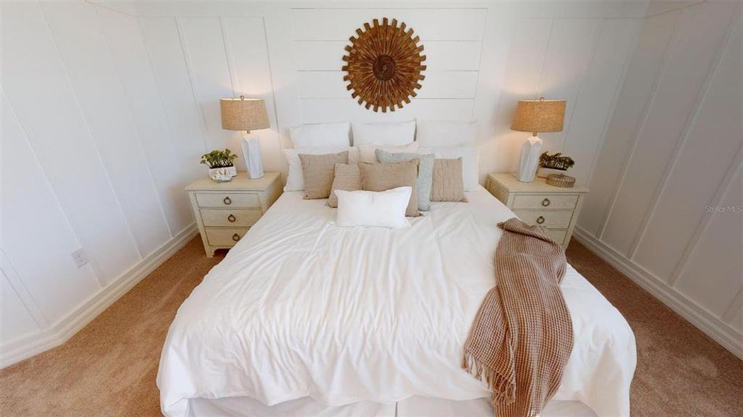Furnished interior view inside a new home in Wellen Park Golf & Country Club, Venice (Image 16).