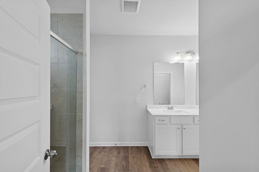 The Pearson- Primary Bathroom with Walk-In Shower The Pearson- Primary Bathroom with Walk-In Shower