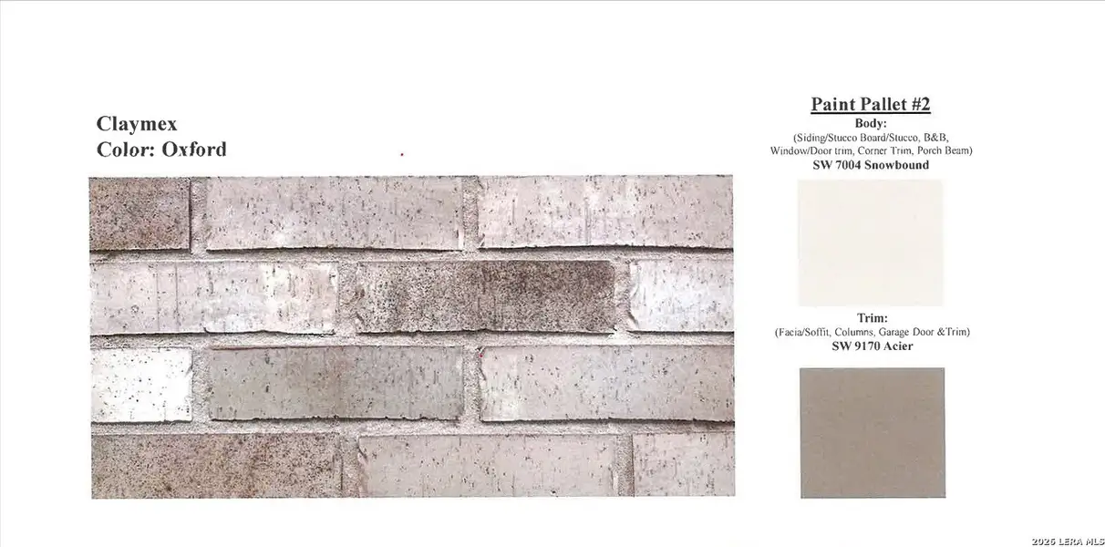 Sample of building materials used in homes in Summerlin, San Antonio (Image 4). Sample of building materials used in homes in Summerlin, San Antonio (Image 4).