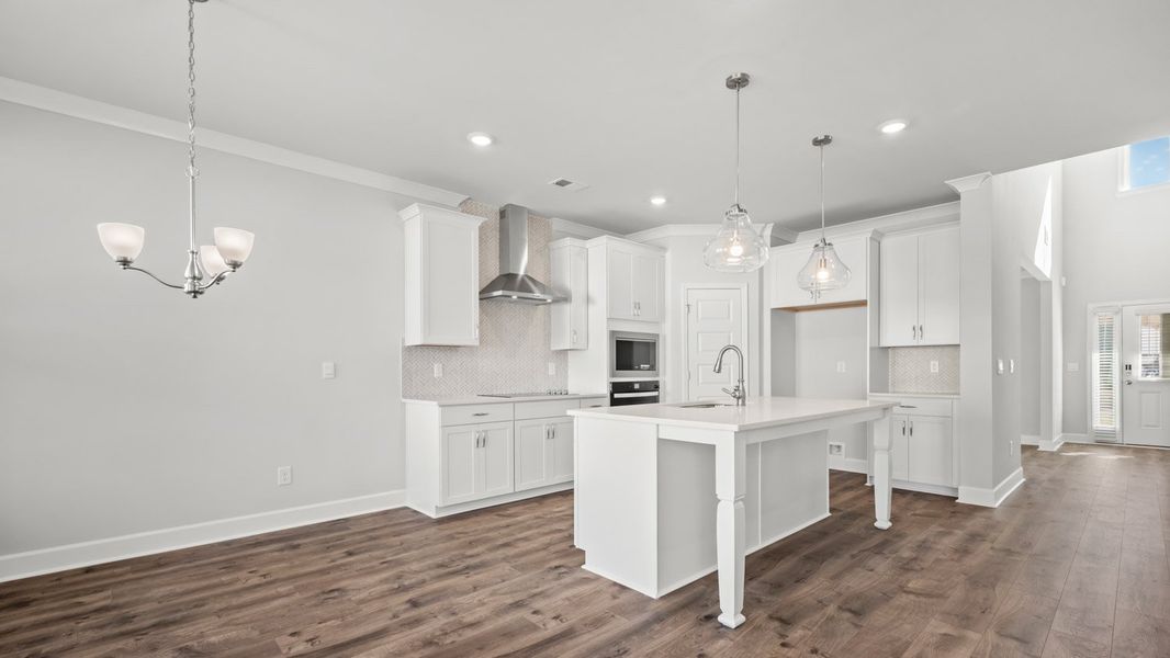 Furnished interior view inside a new home in Wildwood, Covington (Image 5).