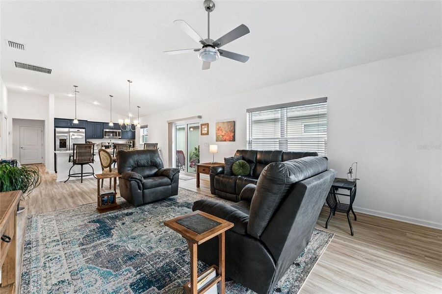 Furnished interior view inside a new home in , The Villages (Image 34).