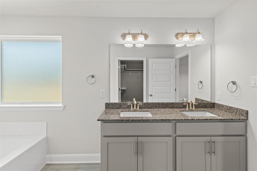 Furnished interior view inside a new home in River Ranch Trails, Dayton (Image 5). Furnished interior view inside a new home in River Ranch Trails, Dayton (Image 5).