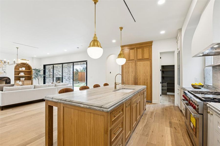 Furnished interior view inside a new home in , Dallas (Image 11).