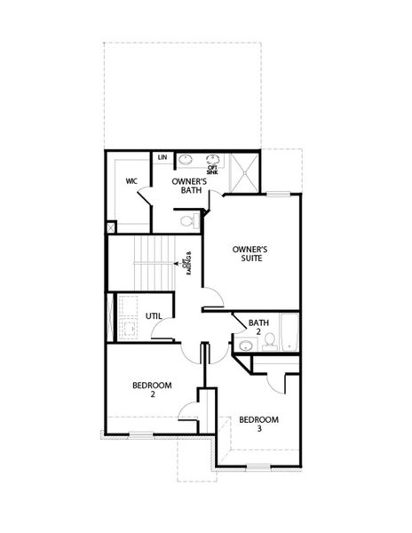 2D floor plan layout for the Whitney by Impression Homes in Creekshaw, Royse City, TX (Image 4). 2D floor plan layout for the Whitney by Impression Homes in Creekshaw, Royse City, TX (Image 4).