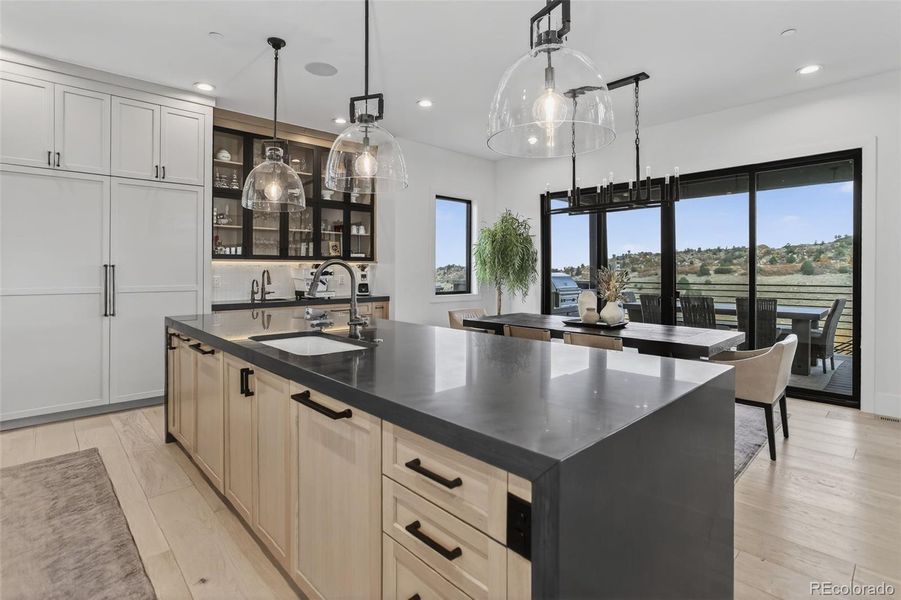 Chef's Kitchen with Sub Zero and Wolf appliances Chef's Kitchen with Sub Zero and Wolf appliances