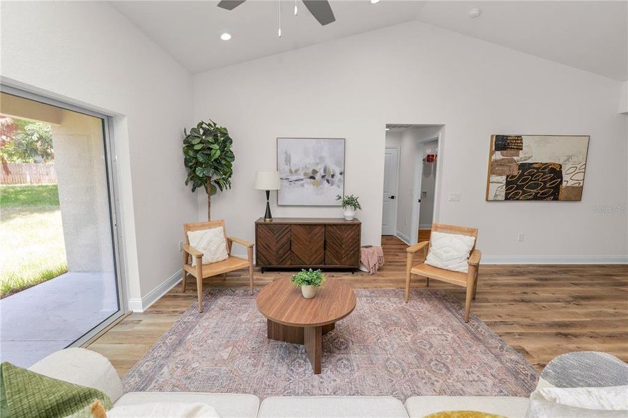 Furnished interior view inside a new home in , Eagle Lake (Image 11).