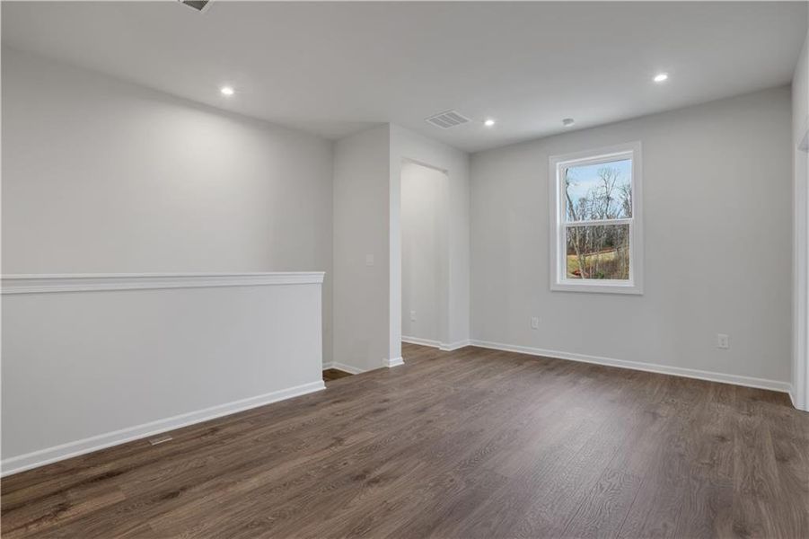 Spacious, unfurnished interior of a new home in Acacia, Cumming (Image 33). Spacious, unfurnished interior of a new home in Acacia, Cumming (Image 33).