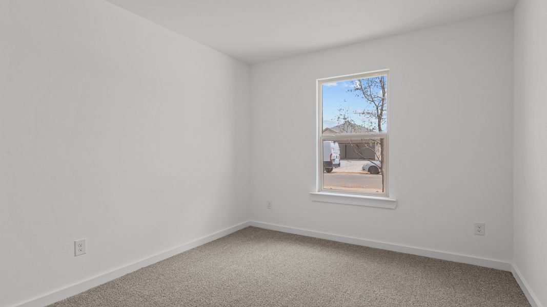 Representative unfurnished interior of a home built from the The Easton by D.R. Horton in Overlook West, Wolfforth (Image 13).