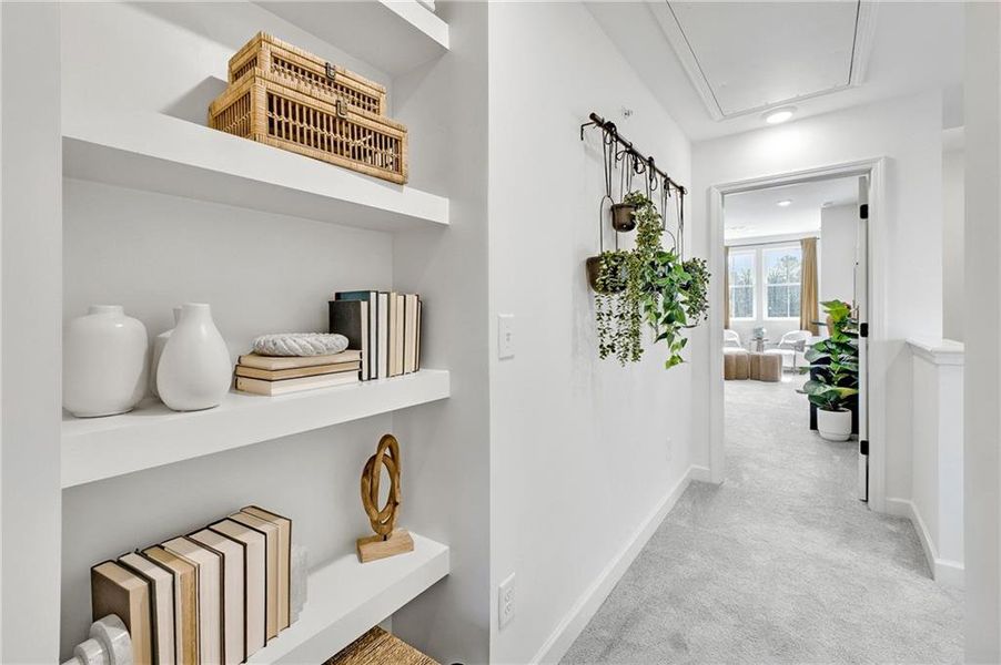 Furnished interior in a model home at The Village at River Green in Canton (Image 21).