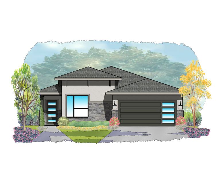 Representative exterior photo of a completed home built from the McKinney by Steve Klein Custom Builder in TerraVista, Victoria, TX (Image 7).