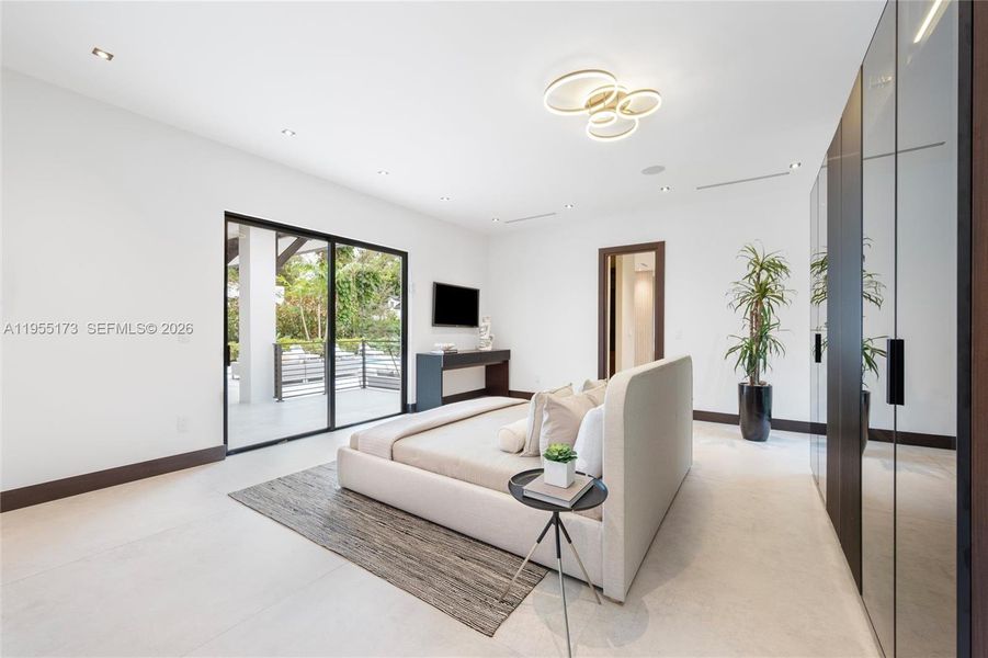 Furnished interior view inside a new home in , Pinecrest (Image 32).