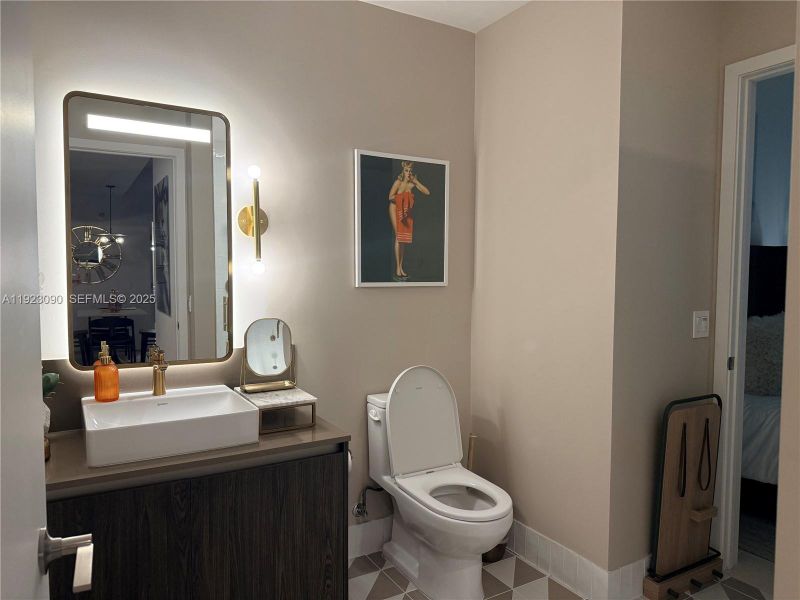 Furnished interior view inside a new home in , Miami (Image 5). Furnished interior view inside a new home in , Miami (Image 5).