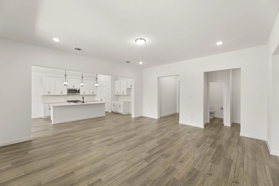 Open Kitchen-Living Room