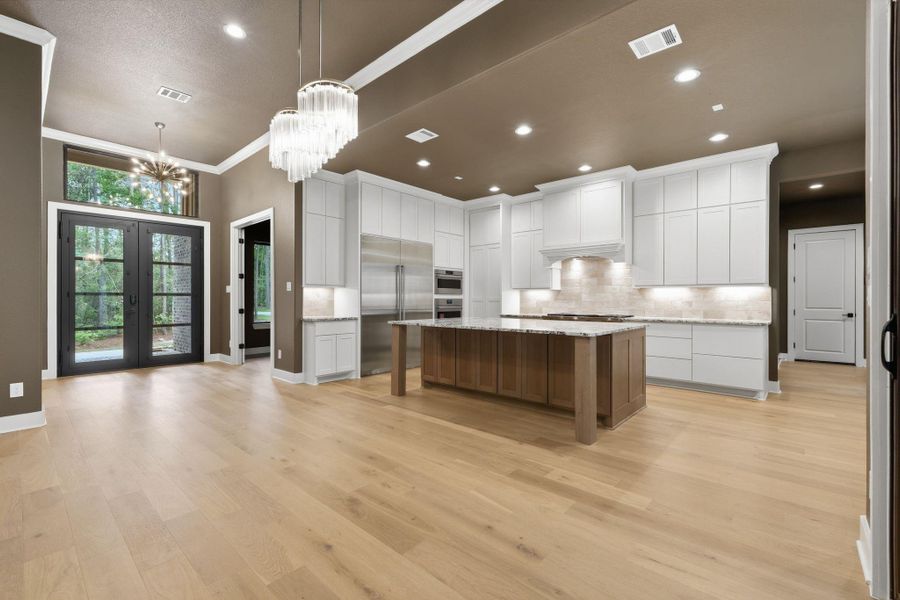 Furnished interior view inside a new home in , Montgomery (Image 12).