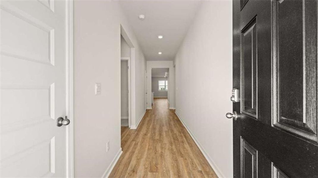 Spacious, unfurnished interior of a new home in Oakchase at Hampton, Hampton (Image 18). Spacious, unfurnished interior of a new home in Oakchase at Hampton, Hampton (Image 18).